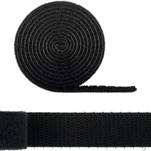 Set de gestionare fixare cabluri 1m negru Goobay