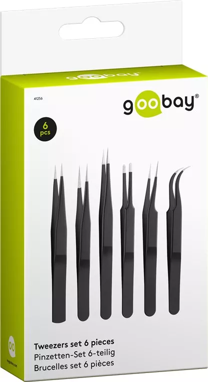 Set pensete antistatice 6 piese Goobay - imagine 2