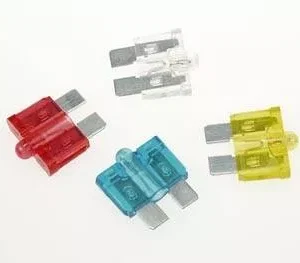 Siguranta cu indicator lumina 10A rosu AFU10L Velleman 19x13mm