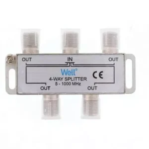 Spliter CATV 4 cai 1000Mhz Well