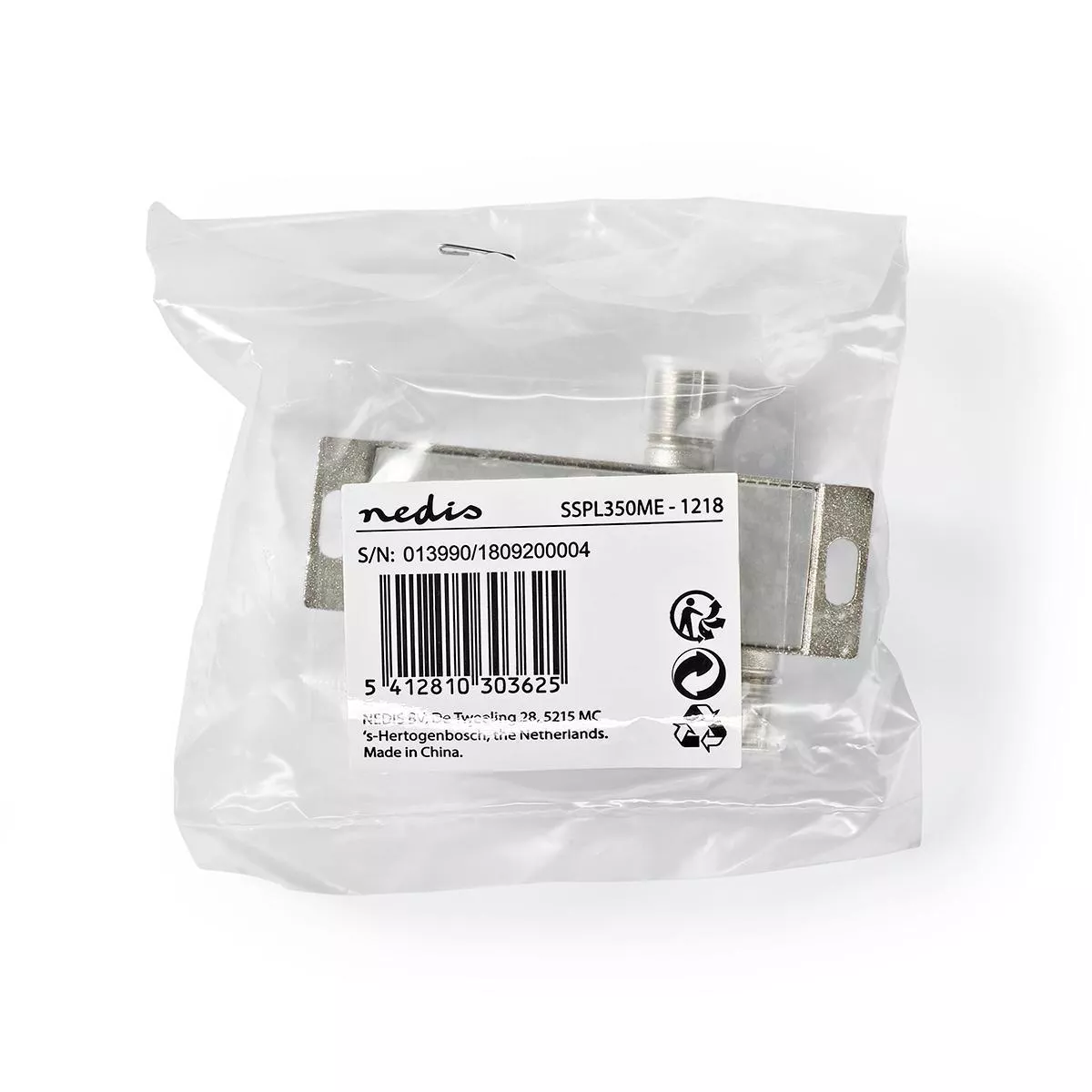 Spliter F Max. 10 dB Frecventa 5-2400MHz 2 Iesiri TAP Nedis - imagine 2