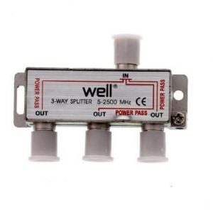 Splitter CATV 3 cai 2450Mhz Well
