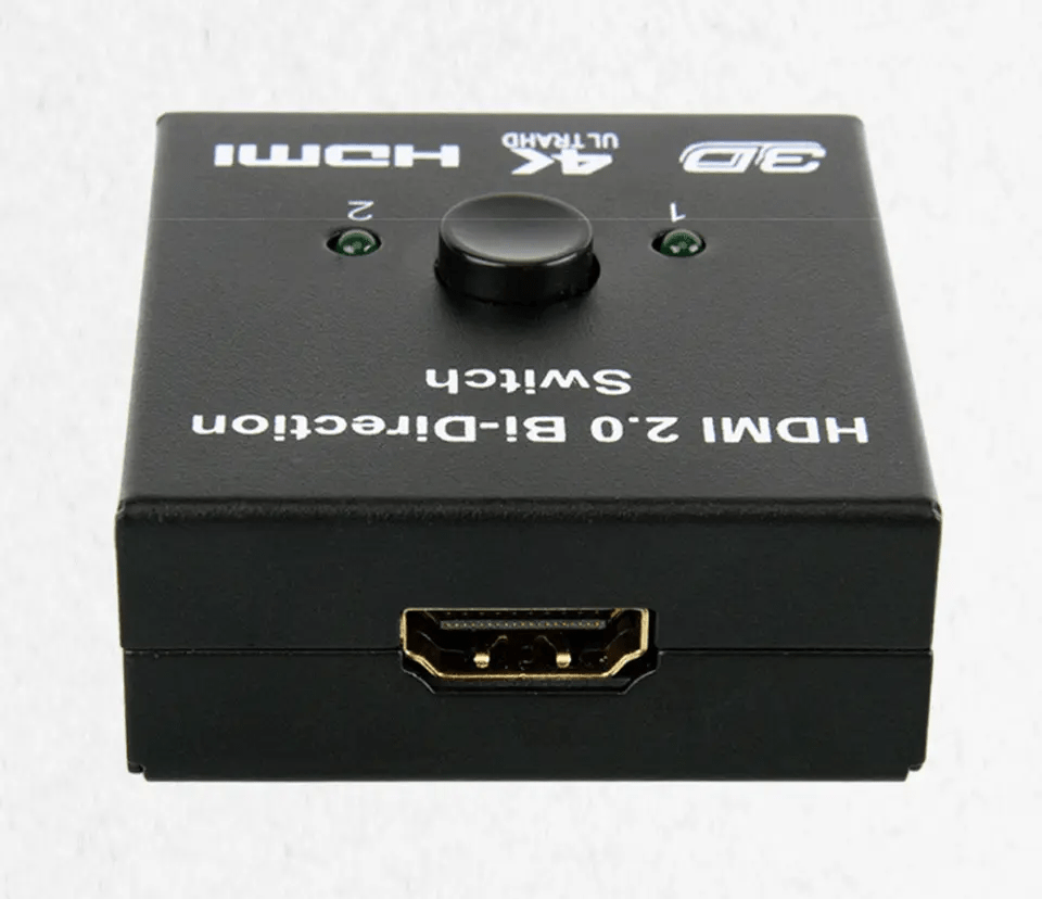 Splitter/switch adaptor HDMI bidirectional 1x 2HDMI sau 2x 1HDMI - imagine 2