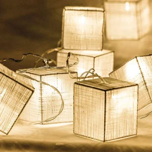 String Light Square 10 LED sir HQ