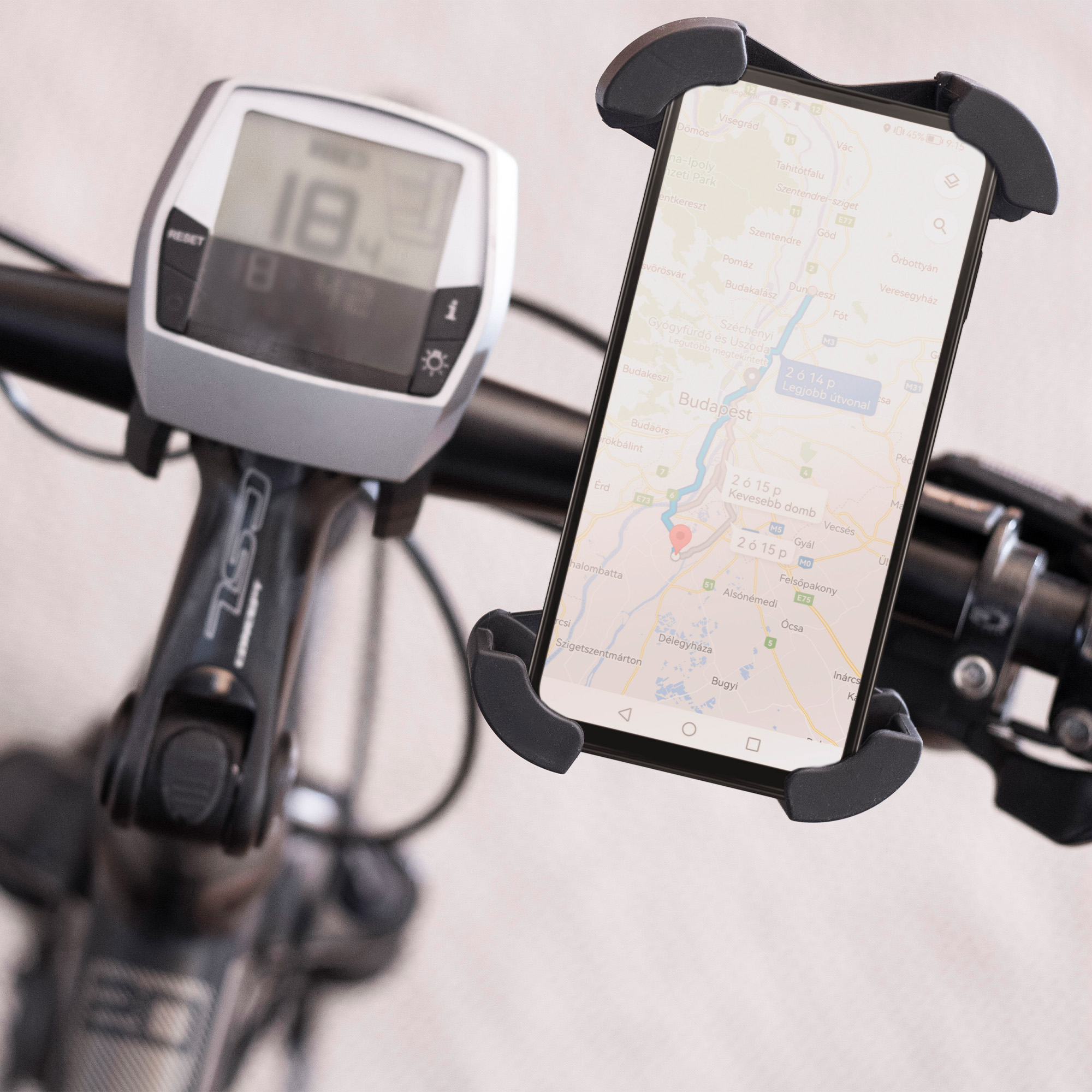 Suport telefon mobil pentru ghidon bicicleta trotineta SA065 SAL - imagine 2