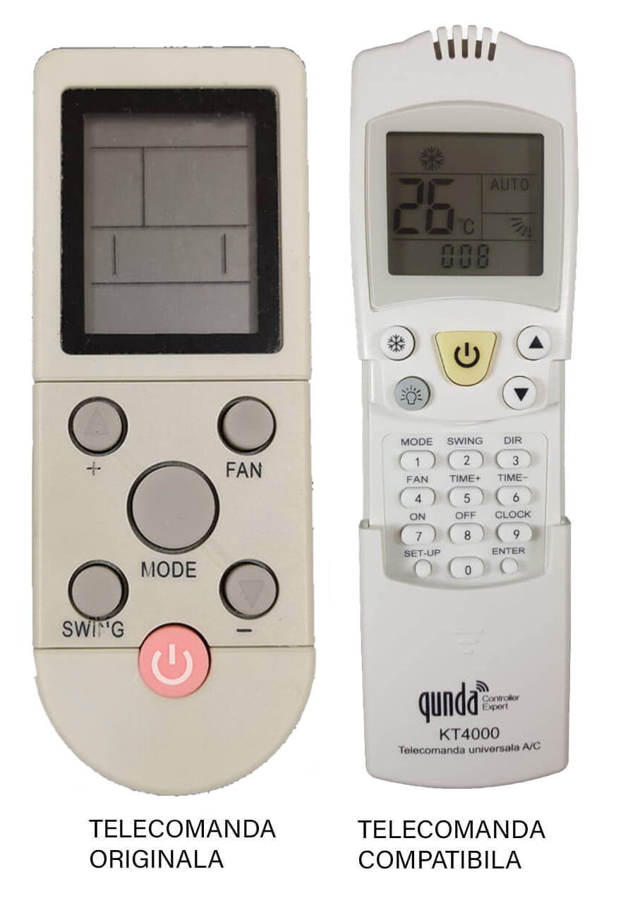 Telecomanda Aer Conditionat Daewo Romstal YKR-F/06 similara cu originalul (258) - imagine 2