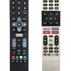Telecomanda inlocuitoare compatibila pentru televizor Utok U40FHD5 U43UHD1 U50UHD1 U55UHD1 MFY 1215 (362-3)
