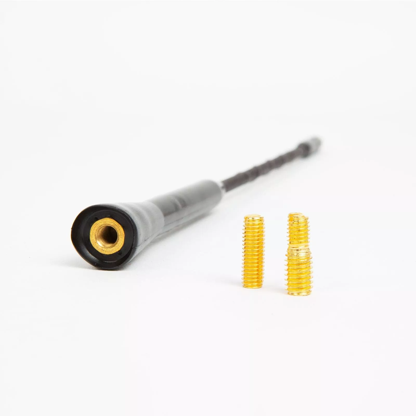 Tija antena radio auto universala 36cm cu filet M6 M'N'C - imagine 2