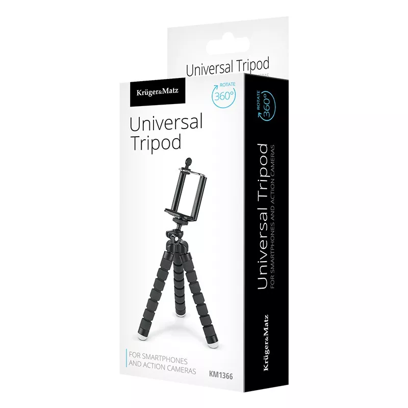 Trepied pentru telefon/camera negru KRUGER&MATZ - imagine 4