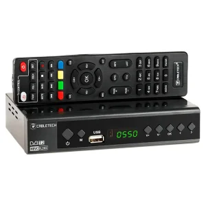 Tuner DIGITAL Terestru DVB-T2 /DVB-T /DVB-C CABLETECH URZ0336C