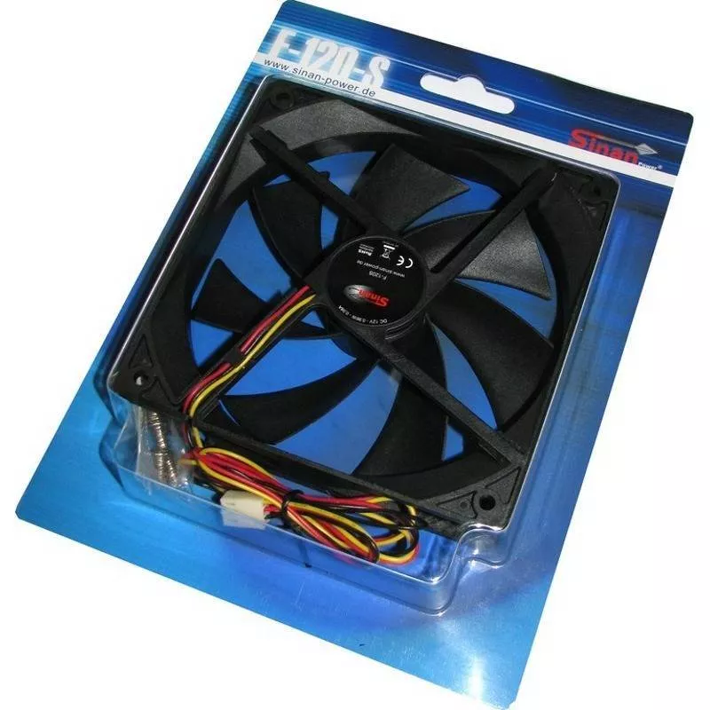 Ventilator Inter-tech sinanpower F-120-s 120mm silent 12V - imagine 2